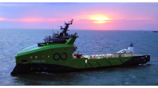 VIDEO Ocean Infinity s Two Armada Vessels Set Sail from Vietnam