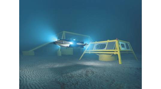 Oceaneering’s Freedom concept, an artist’s impression. (Image: Oceaneering)