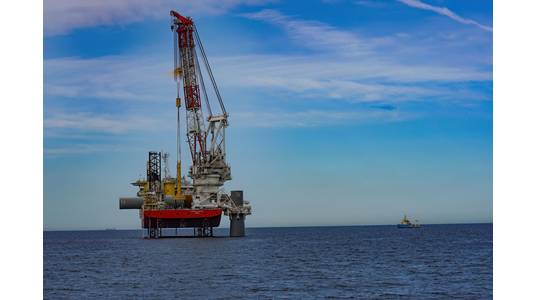 The offshore construction program for ScottishPower’s biggest-ever renewables project is officially underway with the installation of the first foundation for the East Anglia THREE offshore windfarm. Credit: ScottishPower