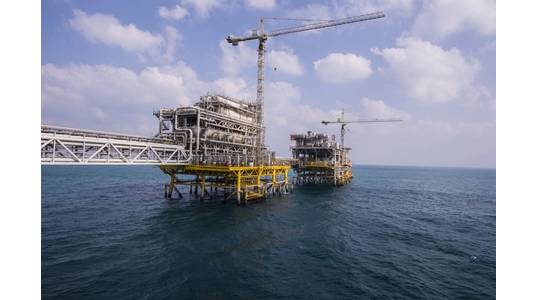 An offshore oil and gas field in Saudi Arabia - ©Saudi Aramco