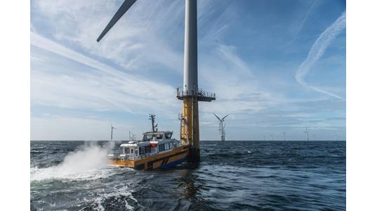 Offshore wind crew transfer vessel. Windcat 1