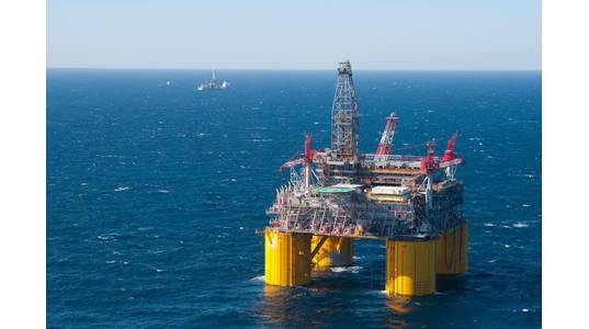 Olympus Tension Leg Platform (TLP) -  Copyright Mike Duhon Productions via Shell