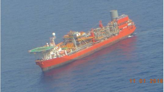 Petrojarl I / Credit: Brazilian Navy