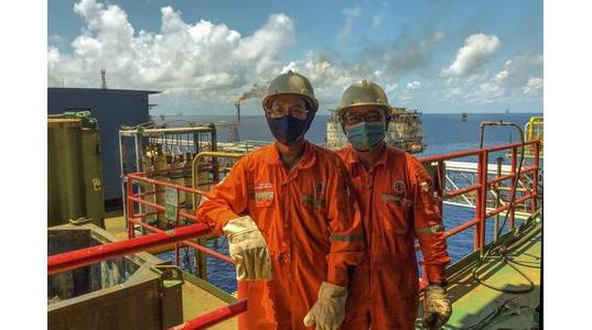 PetroVietnam's offshore workers - Image Credit: Petrovietnam