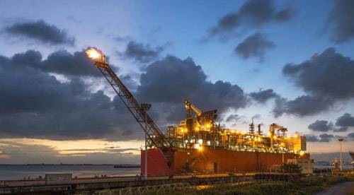 File photo: a Wison FLNG (Photo: Wison)