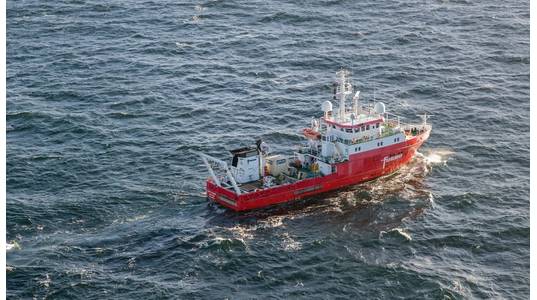 Pictured is the Fugro Helmert.
Image Credit: Fugro