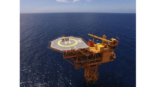 Kupe platform - Credit: Beach Energy