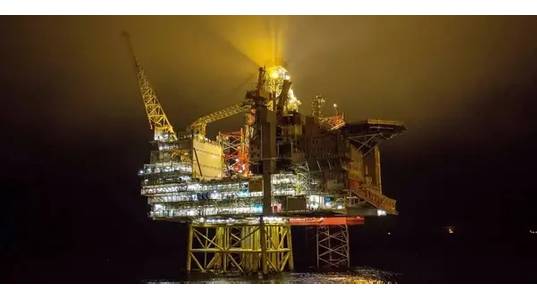  The Gina Krog platform in the North Sea (Photo: Øyvind Torjusen / Equinor)
