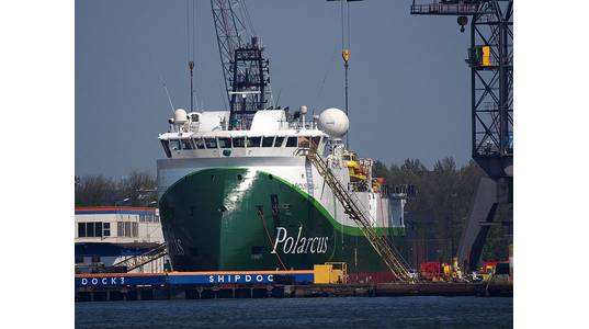 A Polarcus vessel - Credit: Alf van Beem - Wikimedia/CC0 1.0