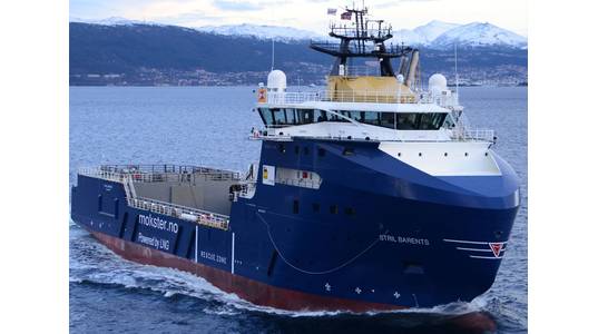 The pooled bandwidth model enables Simon Mokster to deploy LEO internet bandwidth where it is most needed, supporting simplified connectivity for business applications and crew welfare services. Image courtesy Simon Mokster 