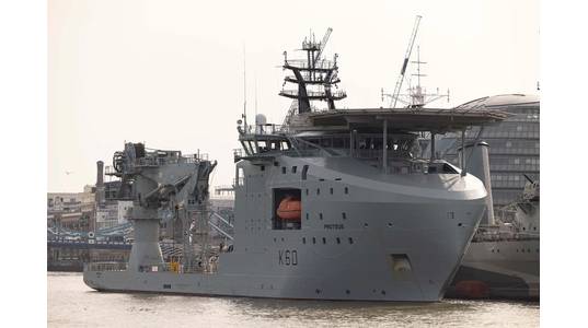 RFA Proteus (Photo: UK Royal Navy)