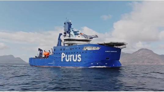 Purus Chinook CSOV (Credit: Screenshot/Video by Purus)