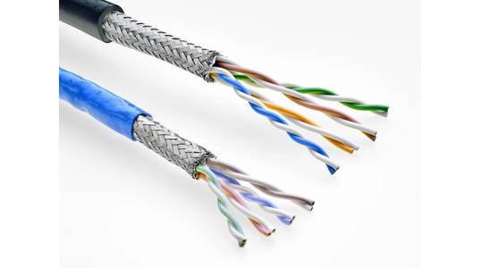 Raychem Cat 5e cable (Image: TE)