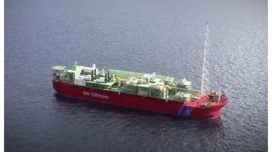 A render of the FPSO planned for Barossa - Credit: BW Offshore (Screenshot)