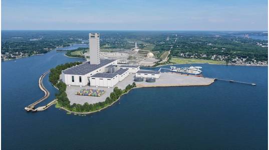 A rendering of the Prysmian Brayton Point plant. Image courtesy Prysmian Group