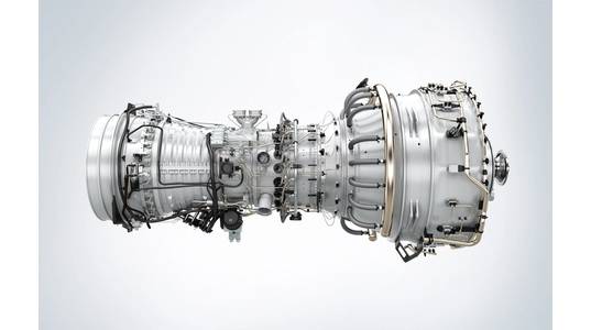 Rendering of SGT-A35 gas turbine core engine. (Image: Siemens)