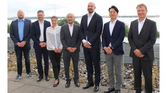 From left to right:
Kasper Hammer, Alex Nielsen, Maria Iben Matthiesen, Hiroshi Matsuo, David Skov, Hiroaki Nagatomi, Tonny Møller
