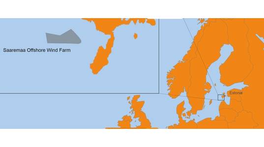 Saaremaa site map - Image: Van Oord