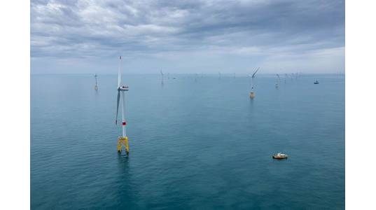 Saint-Brieuc offshore wind farm (Credit: Iberdrola - Christophe Beyssier)
