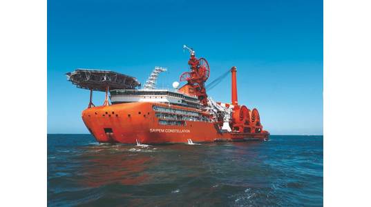Saipem Constellation (Photo: Saipem)