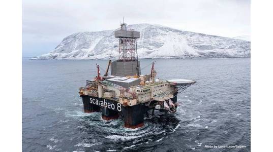 A Saipem Offshore Drilling Rig - Credit: Saipem