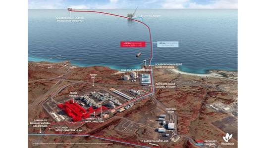 Scarborough illustration - Credit: Woodside Energy