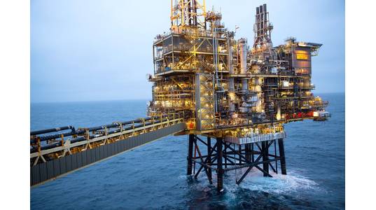 Shearwater platform - Credit:  Stuart Conway/Shell