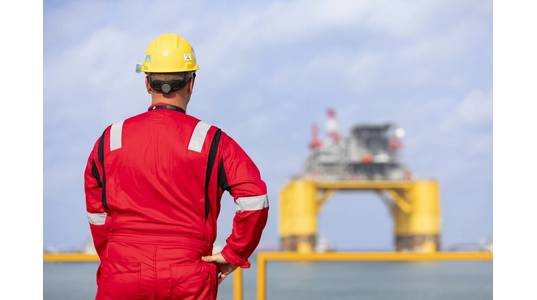 Shell Whale asset leaving Singapore (Credit: Shell)