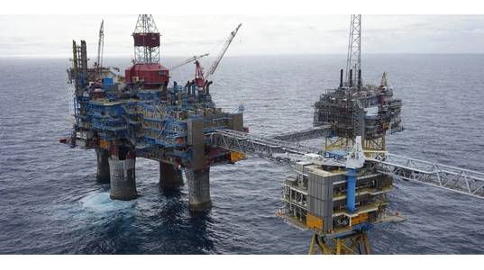 Sleipner platform (Credit: Equinor)