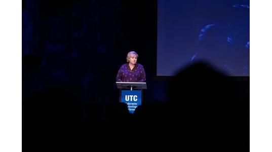 Erna Solberg, Prime Minister of Norway, at UTC 2019 (Photo: UTC2019_ManiMedia)