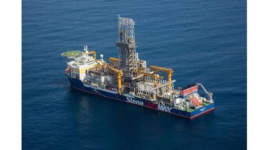 Stena Forth drillship used by Tullow to drill Jethro and Joe wells in 2019 - Image source Tullow