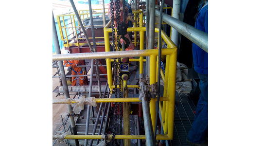 The Straightpoint and Crosby products were used where confined space and limited access were just two problems to overcome. (Photo: Straightpoint)