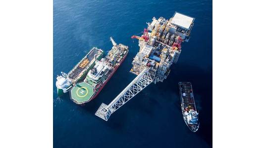 Tamar Platform - Credit III Production media via Delek Group (File Image)