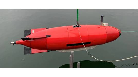 Dive Technologies Commercial Large Displacement AUV (Photo: Dive Technologies)