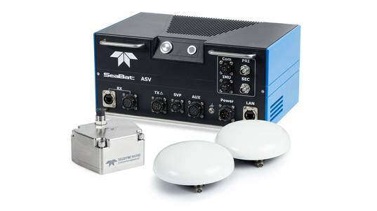 -Teledyne Marine introduces the Intrepid, a GNSS/Inertial Navigation System.  Image courtesy Teledyne Marine