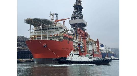 Tidal Action drillship (Credit: Hanwha Drilling)