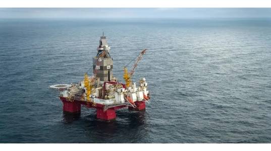 The Transocean Enabler drilling rig (Credit: Jan Arne Wold / Equinor)