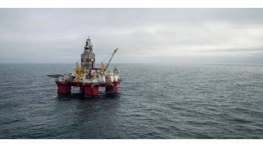 The Transocean Enabler drilling rig.
(Photo: Jan Arne Wold / Equinor)