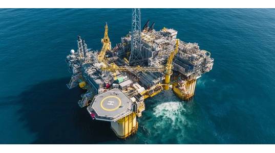 The Troll C platform in the North Sea (Credit: Equinor)