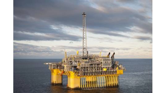 The Troll C platform (Photo: Øyvind Hagen / Equinor)