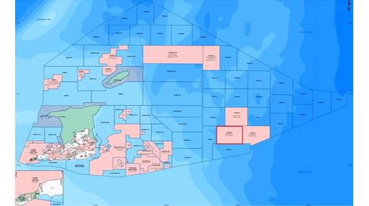 TTDAA 5 in red rectangle - Credit: Trinidad &amp; Tobago Ministry of Energy and Industries
