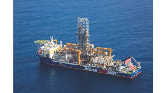 In 2019 Tullow Oil made two high-profile oil discoveries on the Orinduik block, opening a new Upper Tertiary oil play in the Guyana offshore basin. Joe-1 and Jethro-1 were drilled by drillship Stena Forth. (Photo: Tullow Oil)