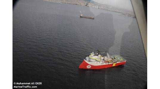 A Turkish seismic vessel - Credit: Muhammet Ali EKER