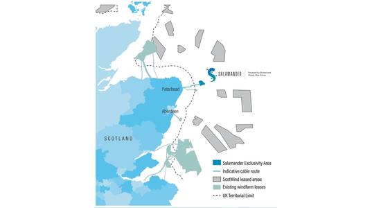 Updated Salamander floating wind project map (Credit: Salamander)
