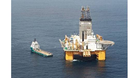 Using Deepsea Stavanger drilling rig (photo) TotalEnergies discovered two large gas fields, Brulpadda and Luiperd, in offshore block 11B/12B in 2019 and 2020, about 175 km off the southern coast of South Africa. File Photo - Credit: BP/Flickr