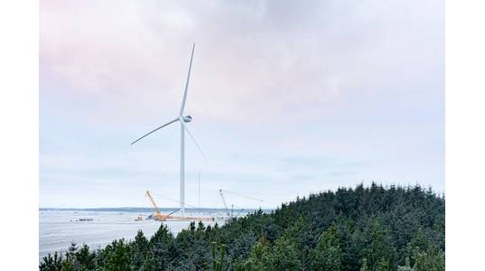 V236-15.0 MW offshore wind turbine (Credit: Vestas)