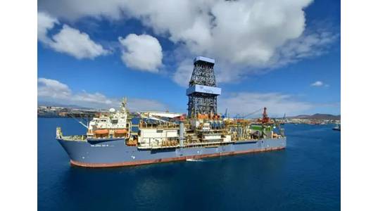 Valaris DS-9 drillship (Credit: ExxonMobil Egypt)