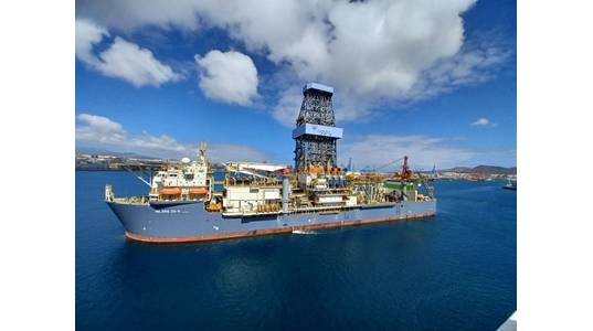 Valaris DS-9 drillship (Credit: ExxonMobil Egypt)
