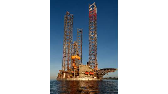  Valaris 118 jack-up rig (Credit: BP)