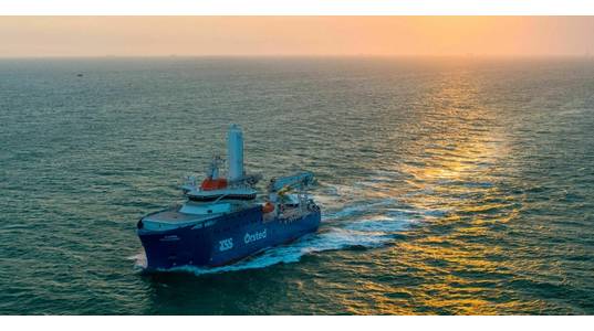 The vessel is specially designed and equipped for the complicated and harsh environment in the Taiwan Strait. - ©Vard